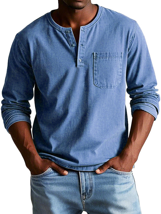Thomas™ Vintage Shirt with Long Sleeves