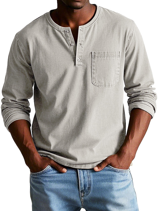 Thomas™ Vintage Shirt with Long Sleeves