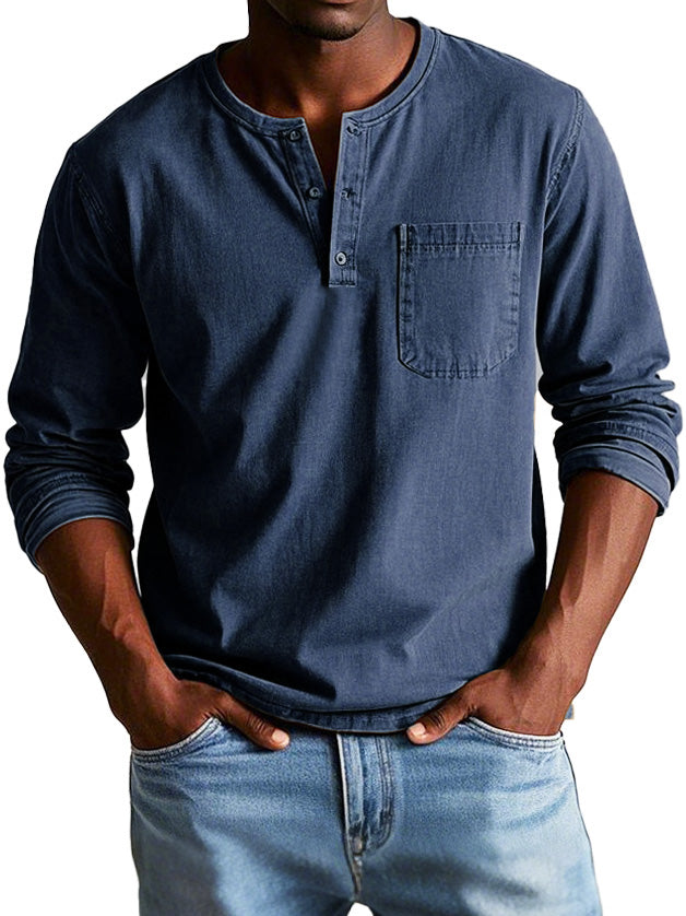Thomas™ Vintage Shirt with Long Sleeves