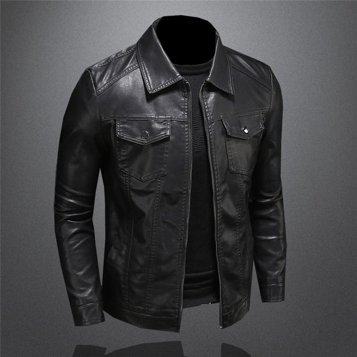 Simon | handmade leather men's jacket