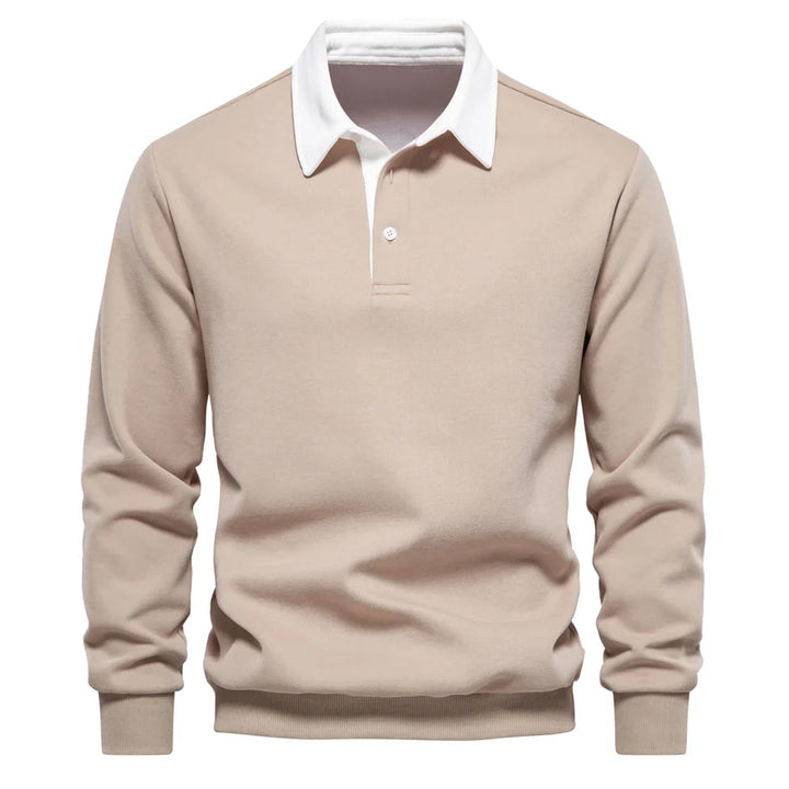 Jorge™ Men's Polo Shirt with Long Sleeves