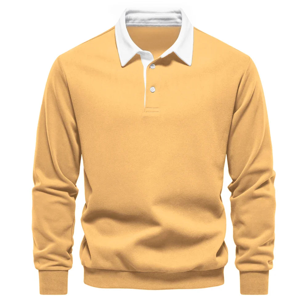 Jorge™ Men's Polo Shirt with Long Sleeves