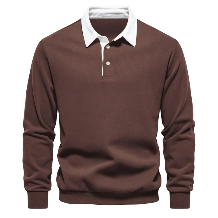Jorge™ Men's Polo Shirt with Long Sleeves