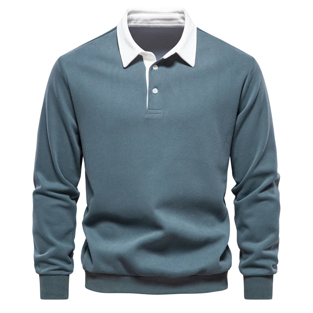 Jorge™ Men's Polo Shirt with Long Sleeves