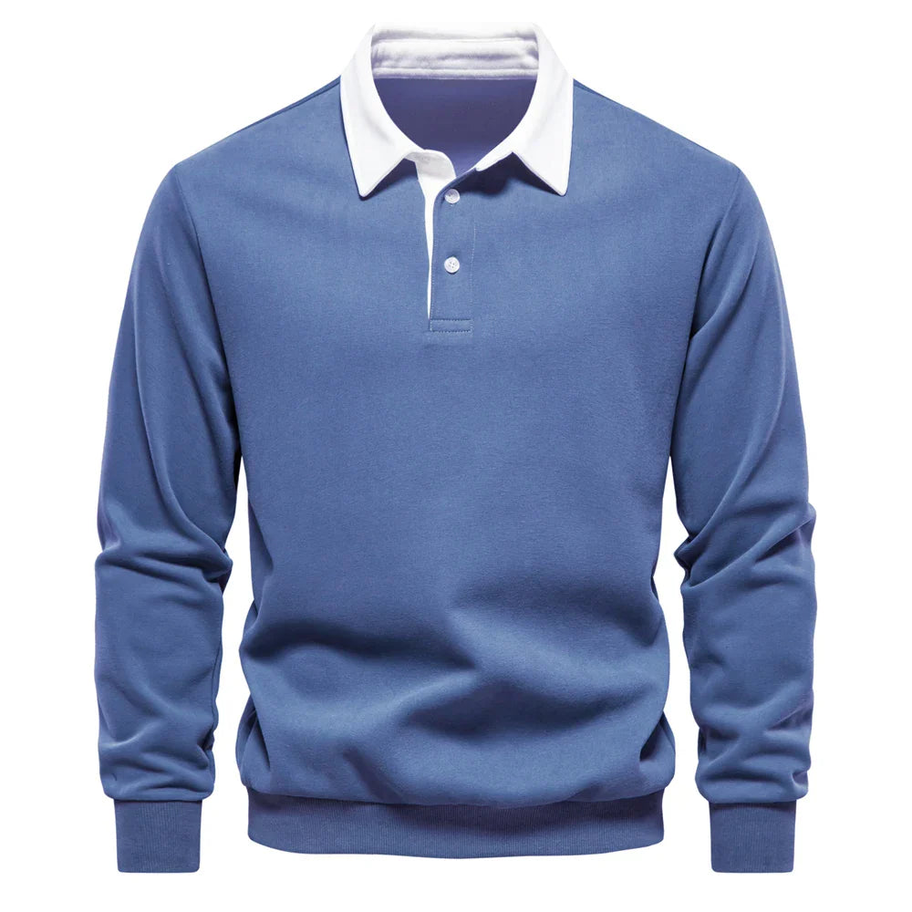Jorge™ Men's Polo Shirt with Long Sleeves