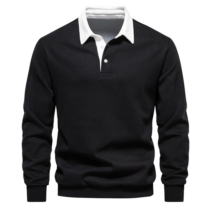 Jorge™ Men's Polo Shirt with Long Sleeves