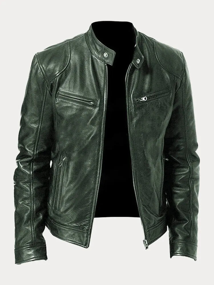 Tobias™ - Casual Leather Jacket