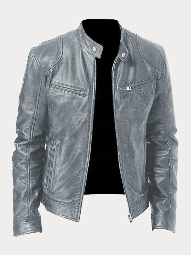 Tobias™ - Casual Leather Jacket