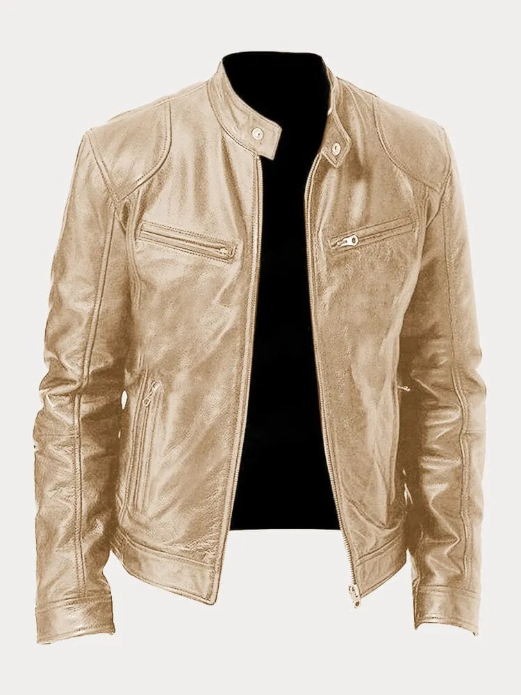 Tobias™ - Casual Leather Jacket