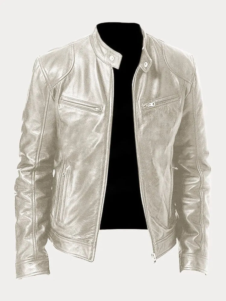 Tobias™ - Casual Leather Jacket
