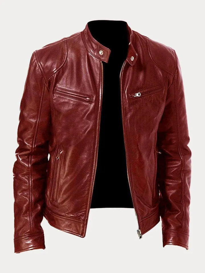 Tobias™ - Casual Leather Jacket