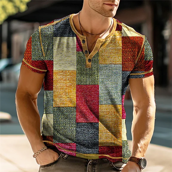 Andreas™ MULTICOLOUR POLO IN MODERN STYLE