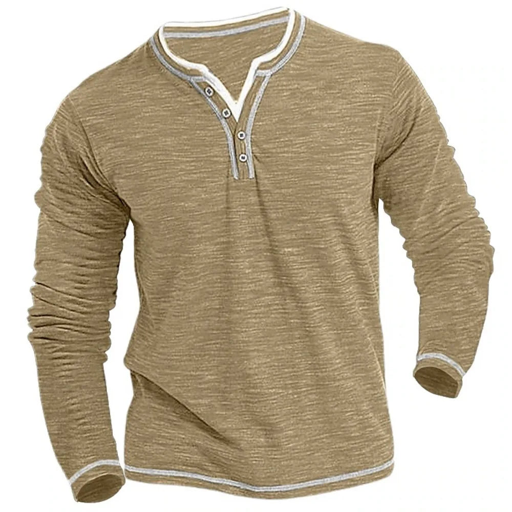 Denis™ | Long Sleeve with V-Neckline