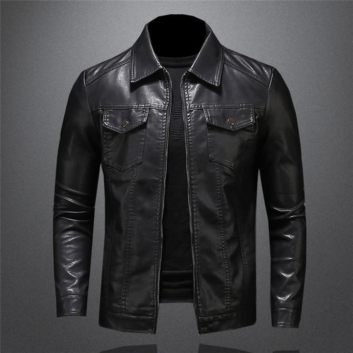 Simon | handmade leather men's jacket