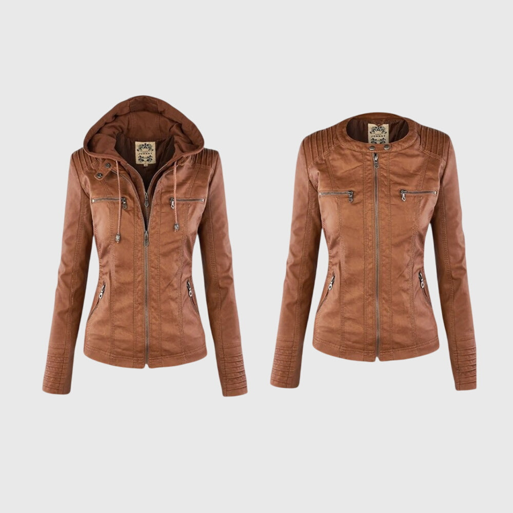 KAROLINE | The Stylish and Unique Leather Jacket
