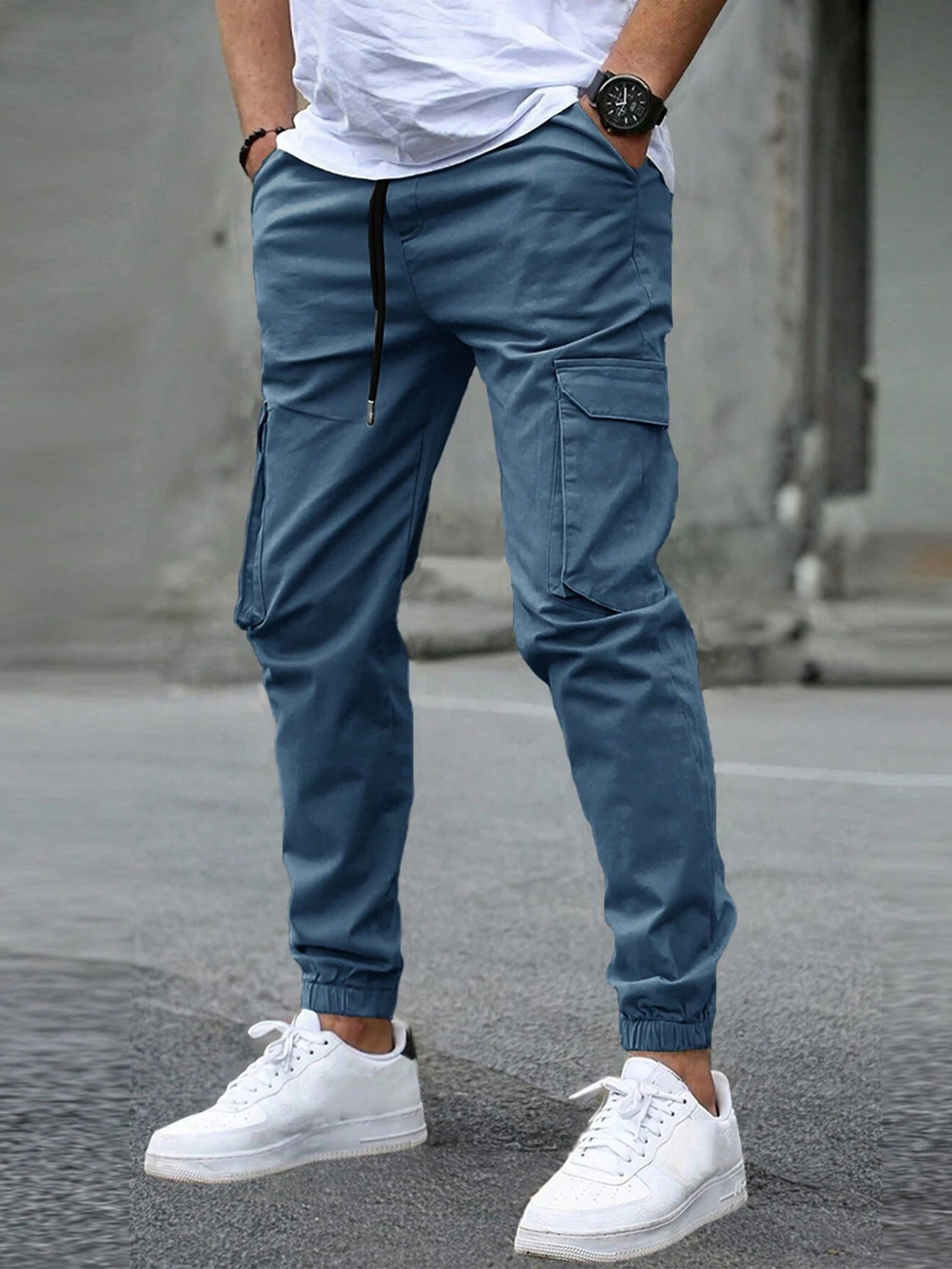 DAVIDE | MEN'S CARGO JOGGER TROUSERS