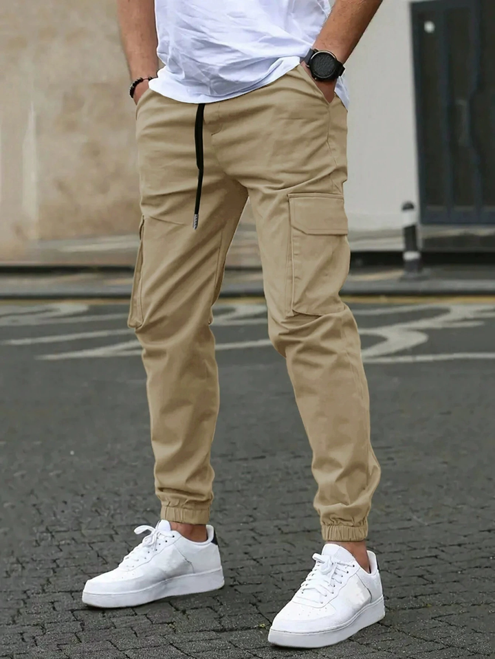 DAVIDE | MEN'S CARGO JOGGER TROUSERS