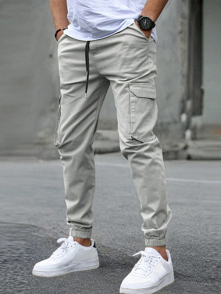 DAVIDE | MEN'S CARGO JOGGER TROUSERS