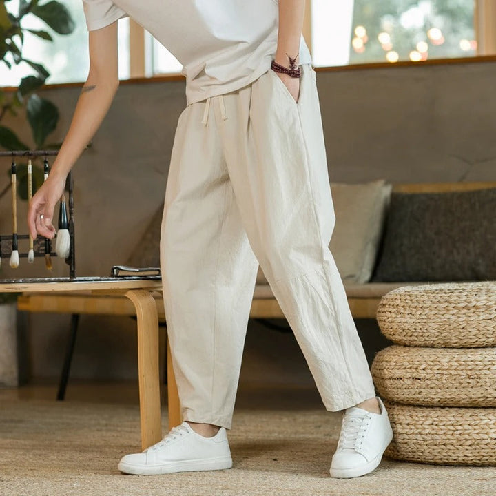 Vallier | Linen Summer Trousers