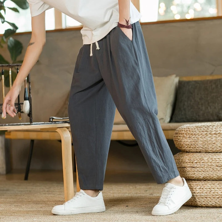 Vallier | Linen Summer Trousers