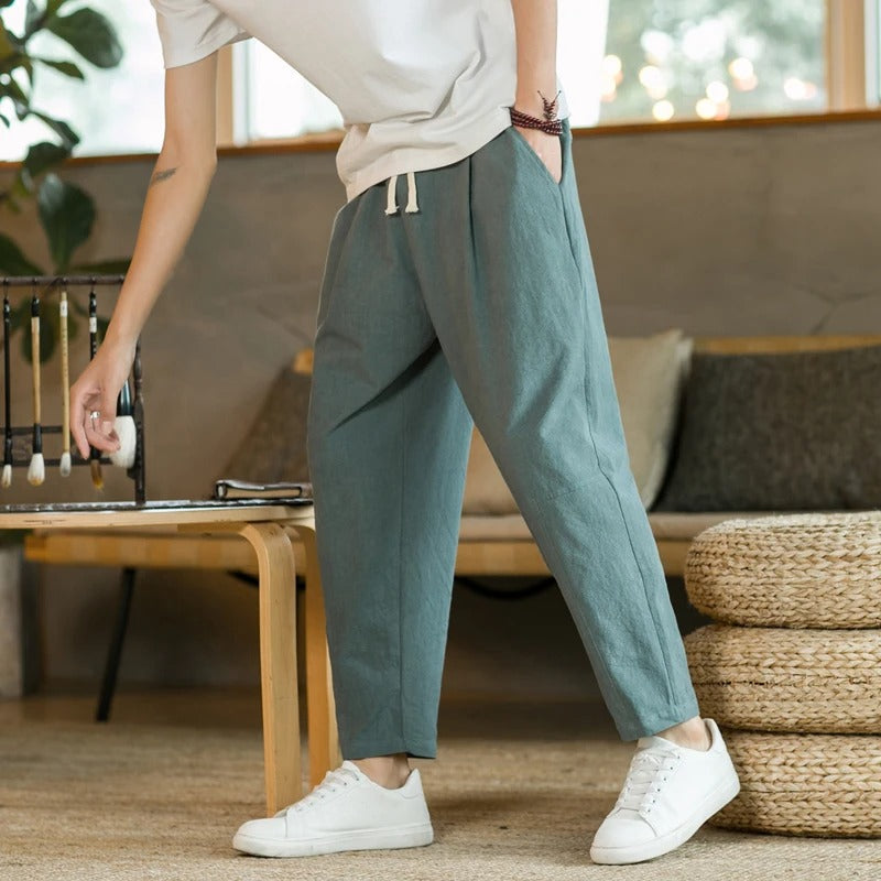 Vallier | Linen Summer Trousers