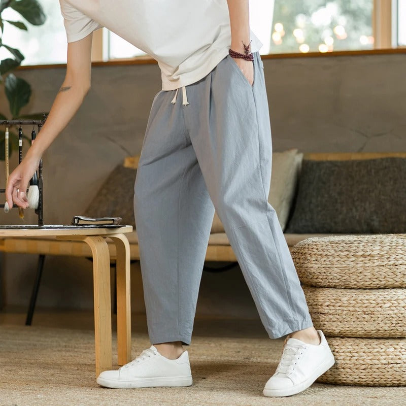 Vallier | Linen Summer Trousers