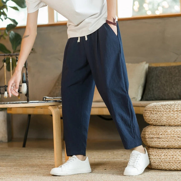 Vallier | Linen Summer Trousers