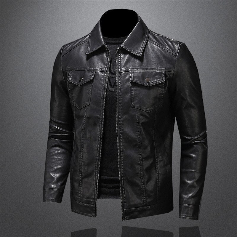 Simon | handmade leather men's jacket